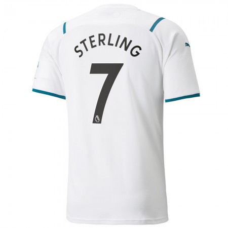 Billiga Fotbollströjor Manchester City Raheem Sterling 7 Borta tröja 2021/22 Kortärmad